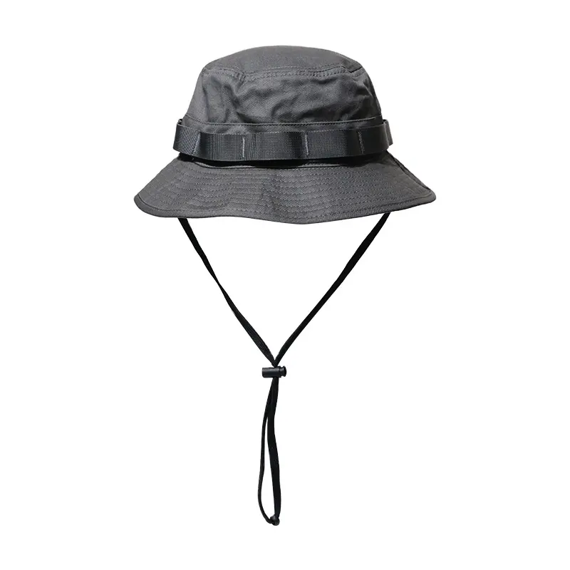 ZG Hot Sale Surfing Bucket Hat With Strap Surf Bucket Hat With Stiff Brim Summer Sunscreen Outdoor Men's Women's