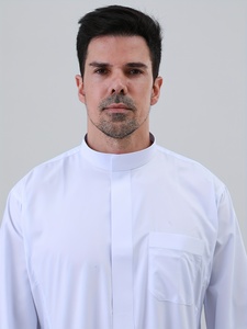 Robes Burqa pour Hommes 88% Polyester Légères Séchage Rapide & Antistatiques Col Montant Élégant Coupe Confortable - Product Image 6