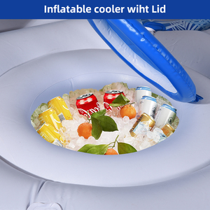 8-Người Bền Có Thể Tháo Rời Phòng Chờ Ghế Lưới Chất Liệu PVC 500Kg + Công Suất Trẻ Em Công Viên Nước Hồ Bơi Lớn Inflatable Nổi Đảo - Product Image 6