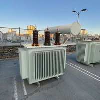 Transformador de Potencia Trifásico Sumergido en Aceite de 33kV 200kVA 300kVA 500kVA 630kVA, Reductor de Voltaje 400V 240V