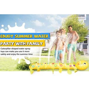 Tapete Inflable de PVC con Diseño de Oruga de Dibujos Animados para Niños, para Jugar al Aire Libre en el Jardín con Agua - China - Product Image 3