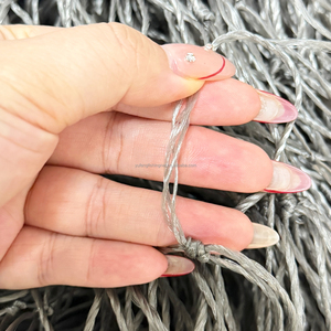 Red <span class=keywords><strong>de</strong></span> Pesca Plegable <span class=keywords><strong>de</strong></span> HDPE Multifilamento, Resistente y Robusta, <span class=keywords><strong>de</strong></span> Tres Hilos Cruzados, para Capturar Atún, Mackerel y Rayo - Product Image 3