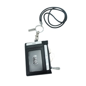 Boshiho Customized <b>Card</b> <b>Holder</b> Retractable Badge <b>Holder</b> Horizontal Id Badge <b>Holder</b> Carbon Fiber Id Badge <b>Holder</b> - Product Image 4
