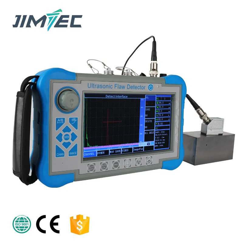 JITAI9102 A-Scan Portable Handheld Digital NDT Metal Ultrasonic Flaw Detector Machine Instrument