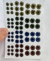 Yeux de leurre de pêche 4D/5D yeux de poisson artificiels réalistes pour la fabrication d'appâts de pêche