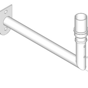Soporte de Vigilancia de Acero al Carbono, Adaptador de Uso General, Estilo Moderno y Simple - Product Image 1