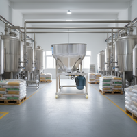 Mélangeur vertical automatique à moteur AC 3KW en acier inoxydable pour produits chimiques et transformation alimentaire - Prix usine