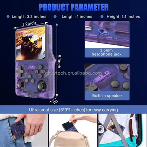 C R40S Pro Mã Nguồn Mở Linux Retro Trò Chơi Giao Diện Điều Khiển 3.5Inch IPS Màn Hình Đôi Phím Điều Khiển Wi-Fi Truyền Thông 256GB Cầm Tay Trò Chơi Video - Product Image 5