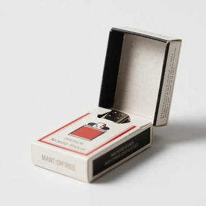 Serie stampata scatola di carta cosmetica E-commerce imballaggio per accendino <span class=keywords><strong>Zippo</strong></span> E portasigarette scatole pieghevoli per confezione regalo - Product Image 1