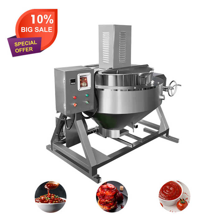 Industrial Commercial Sugar Jam Cooking Pot Agitator