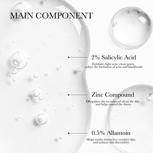 Limpiador de ácido salicílico Facial <span class=keywords><strong>Natural</strong></span> antialérgico superventas, limpieza Facial <span class=keywords><strong>para</strong></span> eliminar manchas, lavado Facial ODM/OEM - Product Image 5