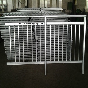 Rampe de balcon en acier inoxydable, design de <span class=keywords><strong>garde</strong></span>-<span class=keywords><strong>corps</strong></span> métallique pour escaliers - Product Image 3