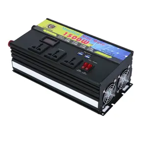 Popular Selling 1500W Modified Sine Wave DC/AC 12V 24V 48V 230V 120V Power Inverter for Household Using