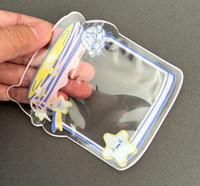 Mini-sachets refermables à fermeture éclair, motifs dessin animé mignons, pochettes auto-scellantes pour pinces à cheveux, bijoux, bonbons, snacks, jouets squishy