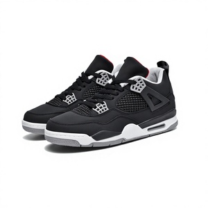 Putian <strong>AJ4</strong> Men's Unisex Basketball Shoes Trendy Casual Breathable Shock-Absorbing Front Lacing Student All-Match Sports Shoes - Product Image 1