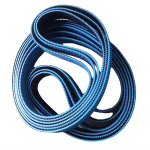 Profesyonel üretici sınıf düz tasarım yüksek mukavemetli mavi makine sanayi PVC konveyör bant - Product Image 4
