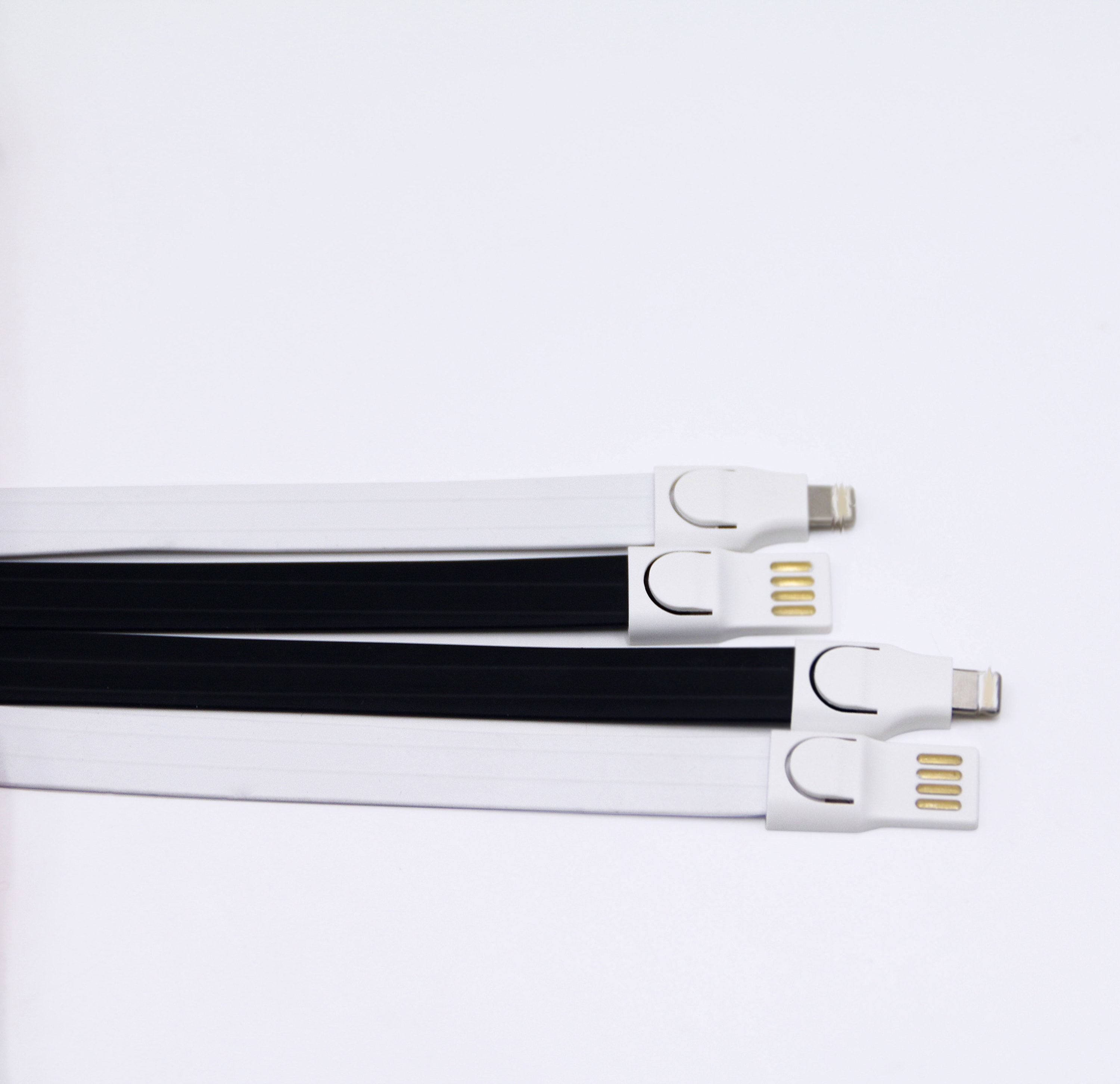 Usb de 20 pines Cable de línea de datos 2 en 1 Cable de carga para Iphone