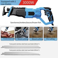 Scie sabre portative 250 mm, scie alternative 20 V à batterie lithium-ion, rechargeable, pour le bricolage, coupe bois, métal, PVC, avec cordon, garantie 3 ans