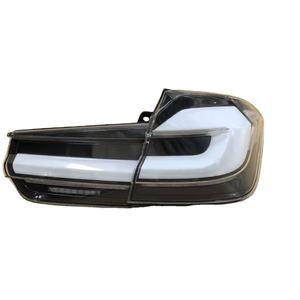 Adatto a 2013 2018 <span class=keywords><strong>BMW</strong></span> <span class=keywords><strong>F30</strong></span> F35 gruppo fanalino di coda a <span class=keywords><strong>LED</strong></span> con lente bianca e lampada freno rossa nuova condizione - Product Image 1