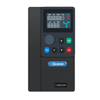 Convertisseur de fréquence monophasé vers triphasé M-driver 1HP 2HP 3HP VFD 220v 50hz vers 60hz Variateur de fréquence 1.5KW