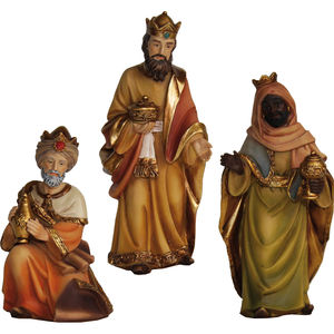 Three Wise Men <b>Nativity</b> Figures for Christmas for 9 cm Figures 3 Pieces <b>Set</b> (9006935209082) - Product Image 1