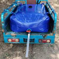 Réservoir de stockage d'eau gonflable de grande capacité pour l'eau douce/l'irrigation agricole, pliable, utilisation en extérieur