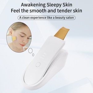 Handheld Ultrasonic Skin Scrubber Blackhead Remover Pore Cleaner Face Facial Deep Cleaning Scraper Various Plug (US AU CN ZA) - Product Image 4