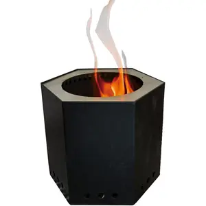 Stand ile masa üstü ateş çukuru gibi Mesa | Kentsel ve banliyöler için düşük duman açık Mini yangın