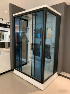 Best Verkopende 2 Persoons Stoomkamer Luxe Jetted Tub Douche Combo Badkamer Behuizing Stoombad Doucheruimte Met Led Verlichting - Product Image 3