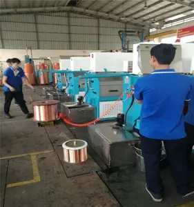 Zhangjiagang LY-B28DL tel çekme makinesi için elektro galvanizli tel yapma