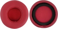Coussinets d'oreille de remplacement en cuir de mouton de qualité supérieure pour cache-oreilles Monster Beats Mixr avec cuir protéiné + mousse