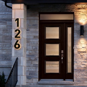 Tùy Chỉnh Điện Tử Tấm Cửa Phòng Khách Sạn Số Dấu Hiệu Cửa Khách Sạn Không Thấm Nước Nhà Số Cửa Khách Sạn Số Ngoài Trời Trong Nhà - Product Image 4
