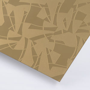 装飾パネルミラーカラーステンレス鋼装飾板金壁パネル用エッチングステンレス鋼板 - Product Image 2