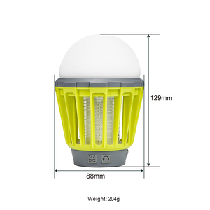 Lampe anti-moustique électronique rechargeable USB étanche à lumière UV Flyer répulsif avec grille de sécurité - Product Image 4