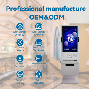 Kiosque médical libre-service pour hôpitaux avec lecteur de carte RFID et écran tactile offre un paiement sans numéraire et une fonctionnalité SDK - Product Image 3