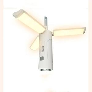 Lampe torche LED rechargeable étanche à lumière puissante, éclairage extérieur, lampe de poche, lampe à crochet pour tente, lampe de secours d'urgence - Product Image 1