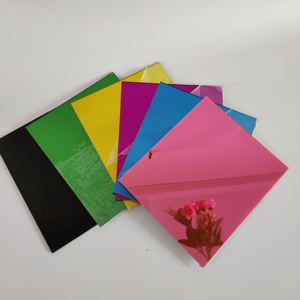 Láminas de Espejo Acrílico de Color Autoadhesivas de 8x8 Pulgadas, Ecológicas, Irrompibles, sin Marco, Decorativas para el Hogar, DIY - Product Image 4