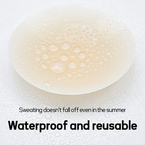 Водонепроницаемый дышащий однотонный матовый чехол для сосков для женщин привлекательные Горячие многоразовые невидимые пирожки целые продажи груди Лепестки интимные - Product Image 2