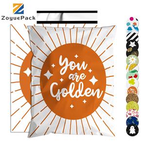 100 Stück individuell bedruckte Poly-Versandtaschen, niedrige Mindestbestellmenge, schneller Versand für kleine E-Commerce-Verkäufer und Versandunternehmen - Product Image 1