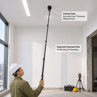 GTJ-L810S Intelligent Wireless Floor Thickness Detector 20-850mm Concrete Slab Tester with GPS BeiDou Navigation & App Control