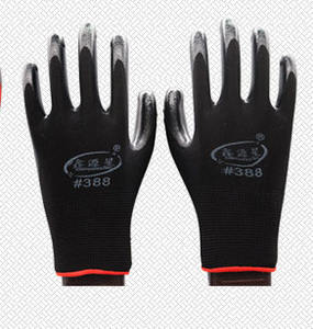 Guantes de trabajo baratos para hombre, guantes de nitrilo, guante de construcción para trabajadores, venta al por mayor - Product Image 3