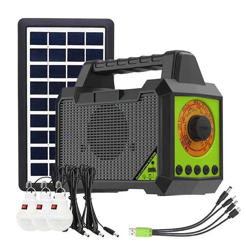 쉬운 전력 하이 퀄리티 휴대용 태양 충전기 휴대 전화 완전 홈 오프 그리드 저렴한 가격 태양 광 전력 전기