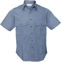 Venta al por mayor de ropa de trabajo de verano con logotipo personalizado, uniformes ligeros y transpirables para hombre, camisas de vestir tácticas con bolsillos de manga corta