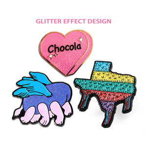 Индивидуальные оптовые металлические булавки, броши, мягкие эмалевые булавки - Product Image 6