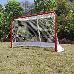 Durability Street Goalie Shooter Tutor Hockey Goal Practice Target Metal Hockey Goal Ice Hockey Goals