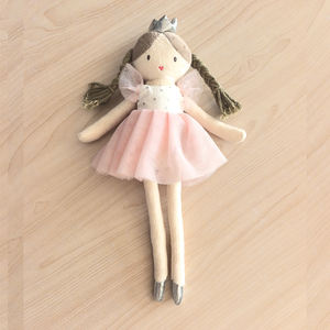 Bambola Ballerina di Peluche Mini alla Moda di Alta Qualità, Bambola di Pezza in Tessuto Morbido, Bambole Fatate per Bambine con Colore Personalizzato - Product Image 1