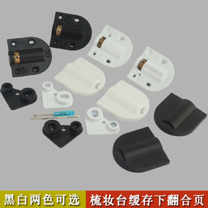 Bisagra para tocador con cierre suave, amortiguación silenciosa, resistente y ajustable para tocador - Product Image 3