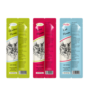 Cao Cấp Hữu Cơ Cao Thịt Nội Dung Khỏe Mạnh Mèo Xử Lý Nhiều Hương Vị Dành Cho Người Lớn Thực Phẩm Ướt Kem Cá Ngừ Dải Từ Nhà Máy - Product Image 2