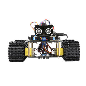 ACEBOTT ODM proyek pendidikan Stem DIY Starter pemrograman aplikasi WIFI dengan Tutorial ESP32 tangki pintar Kit mobil Robot UNTUK <span class=keywords><strong>Arduino</strong></span> - Product Image 1