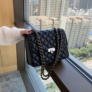 Bolsos <span class=keywords><strong>de</strong></span> Mano <span class=keywords><strong>de</strong></span> Moda al por Mayor, Bolso Tipo Bandolera con Diseño <span class=keywords><strong>de</strong></span> Rejilla <span class=keywords><strong>de</strong></span> Diamantes, Bolsos <span class=keywords><strong>de</strong></span> Mano para Mujer - Product Image 2